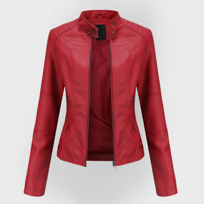Liora | Chaqueta de Cuero Moderna