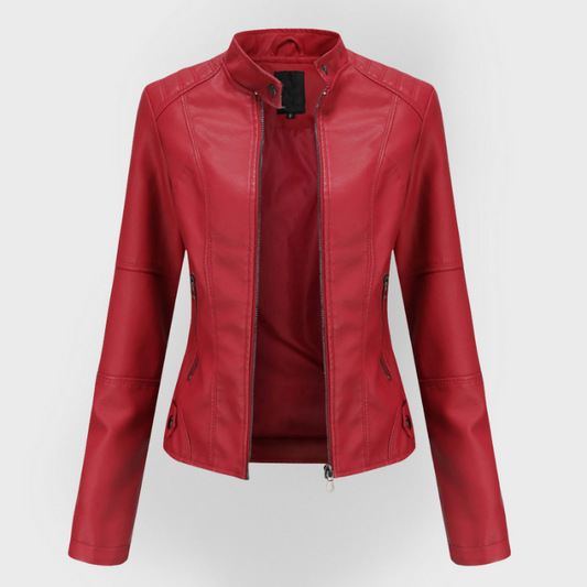 Liora | Chaqueta de Cuero Moderna