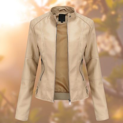 Liora | Chaqueta de Cuero Moderna