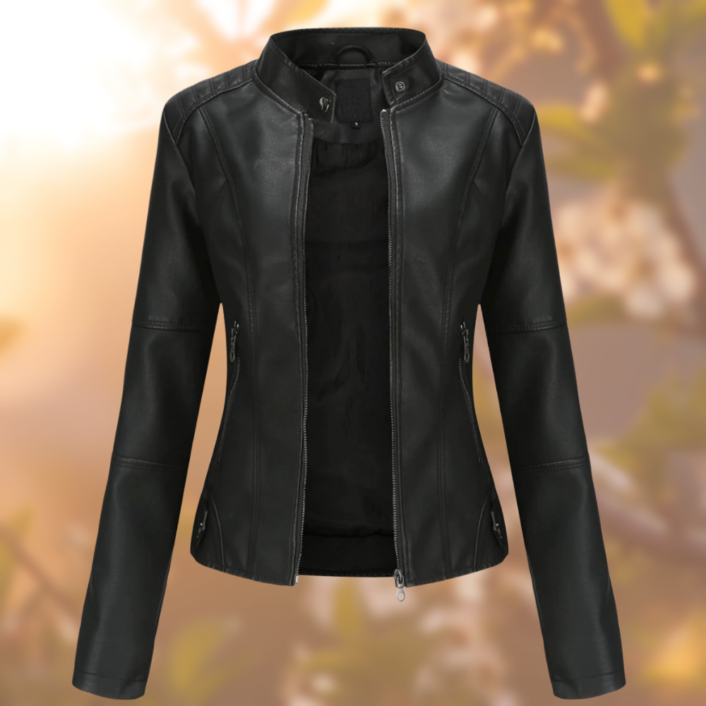 Liora | Chaqueta de Cuero Moderna