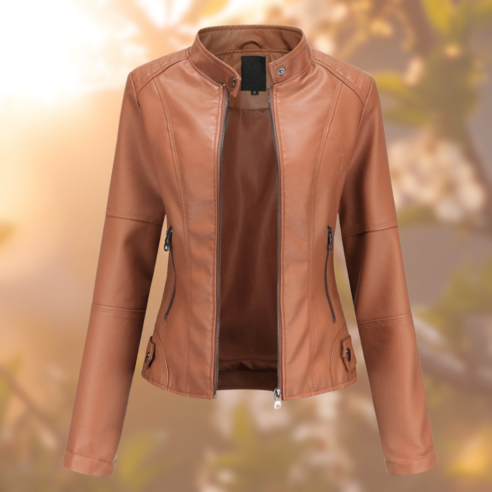 Liora | Chaqueta de Cuero Moderna