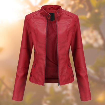 Liora | Chaqueta de Cuero Moderna