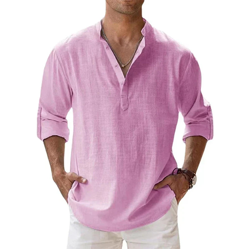 LINO™ | CAMISA CUELLO ALTO