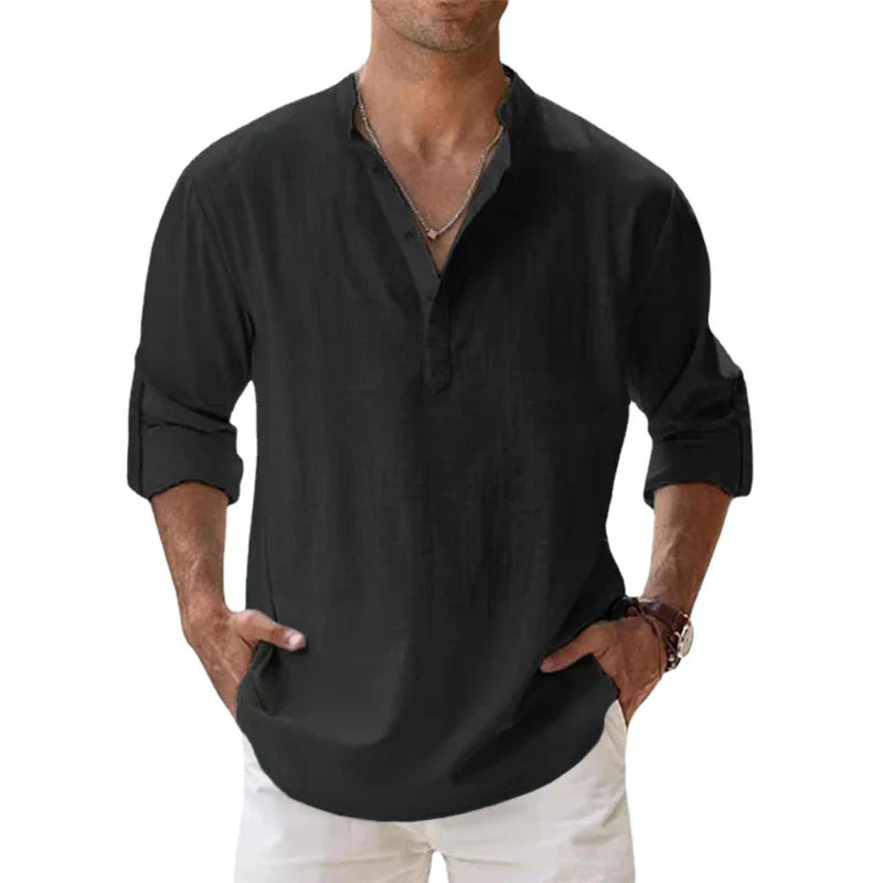 LINO™ | CAMISA CUELLO ALTO