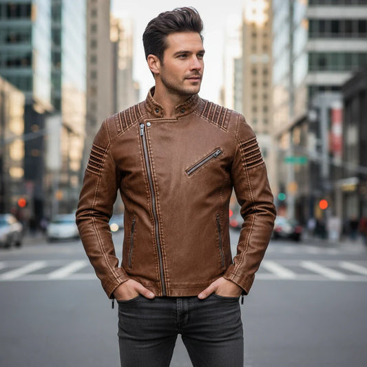 TURQUEY | ABRIGO DE CUERO