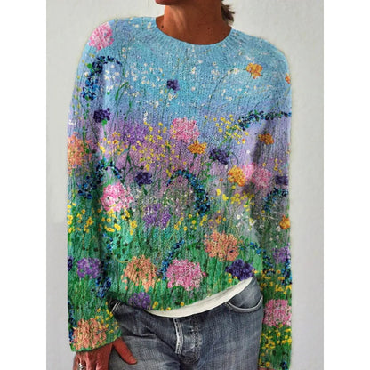 Amalia | Suéter suave con motivos distintivos