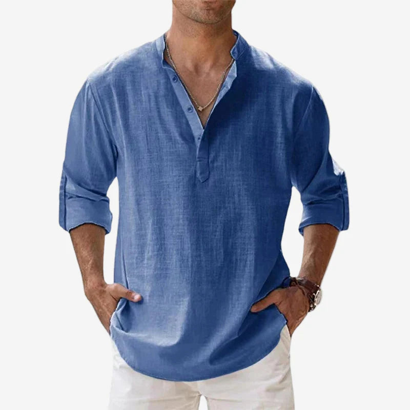 LINO™ | CAMISA CUELLO ALTO