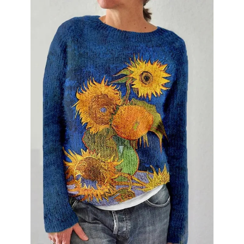 Amalia | Suéter suave con motivos distintivos